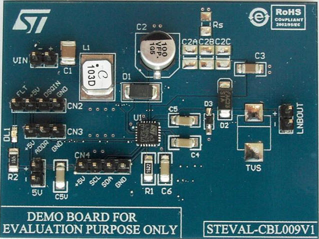 STMicroelectronics STEVAL-CBL009V1 Reference Design 3
