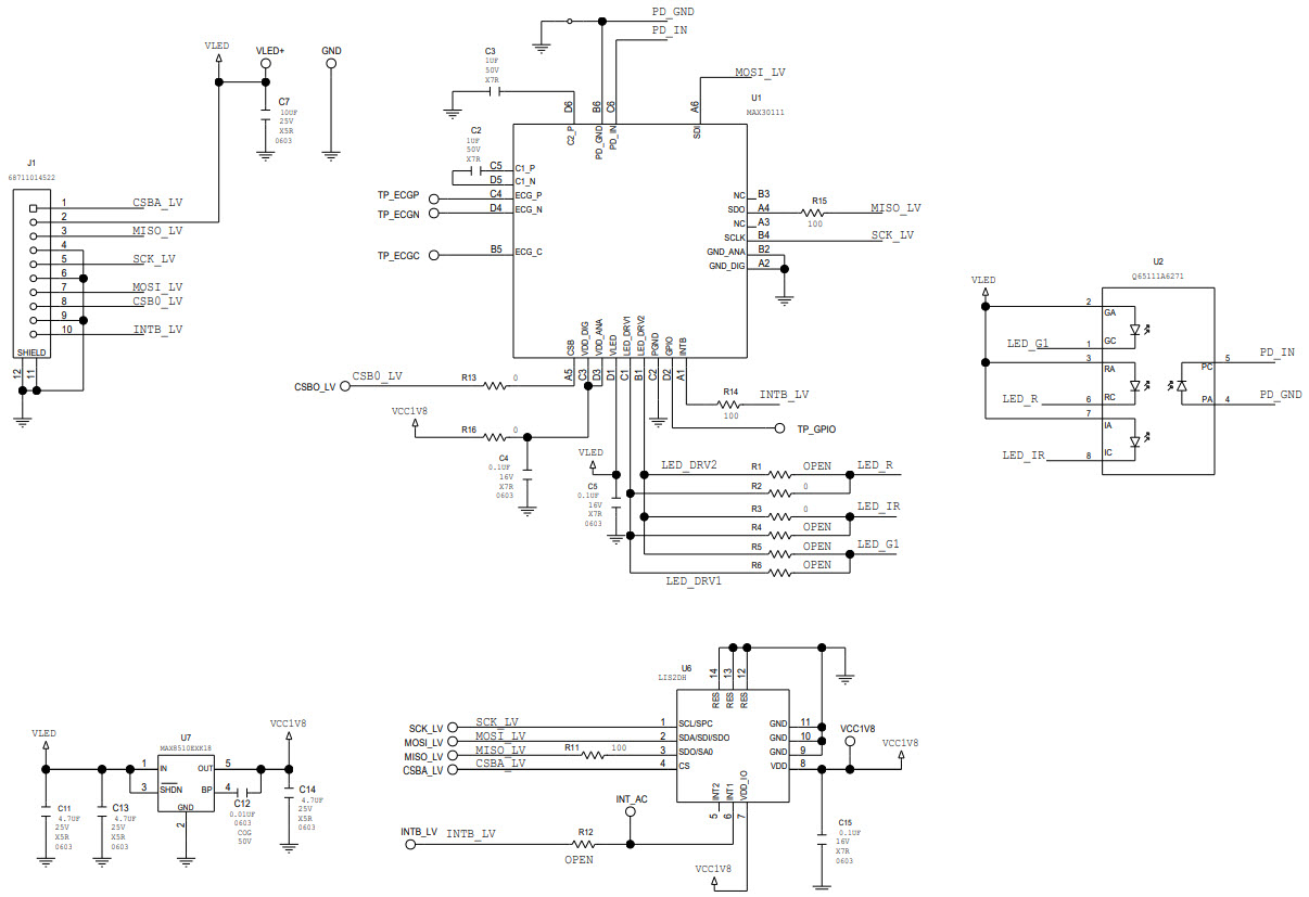 Maxim Integrated MAX30110ACCEVKIT# Reference Design 5