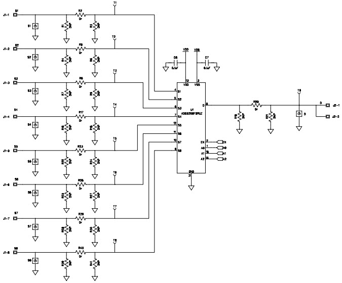 Analog Devices Inc. EVAL-ADG5208FEBZ Reference Design 5
