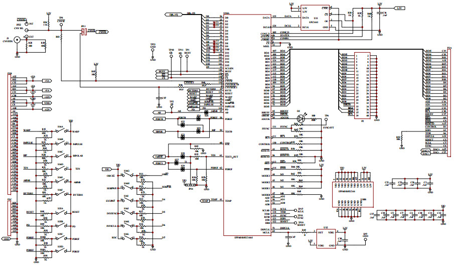 Analog Devices EVAL-AD7663CB Reference Design 2