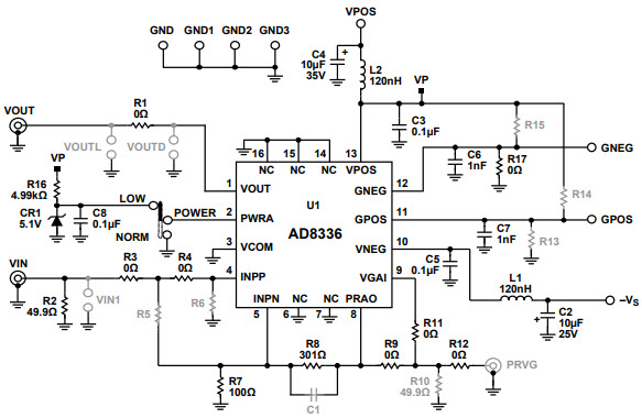 Analog Devices Inc. AD8336-EVALZ Reference Design 2