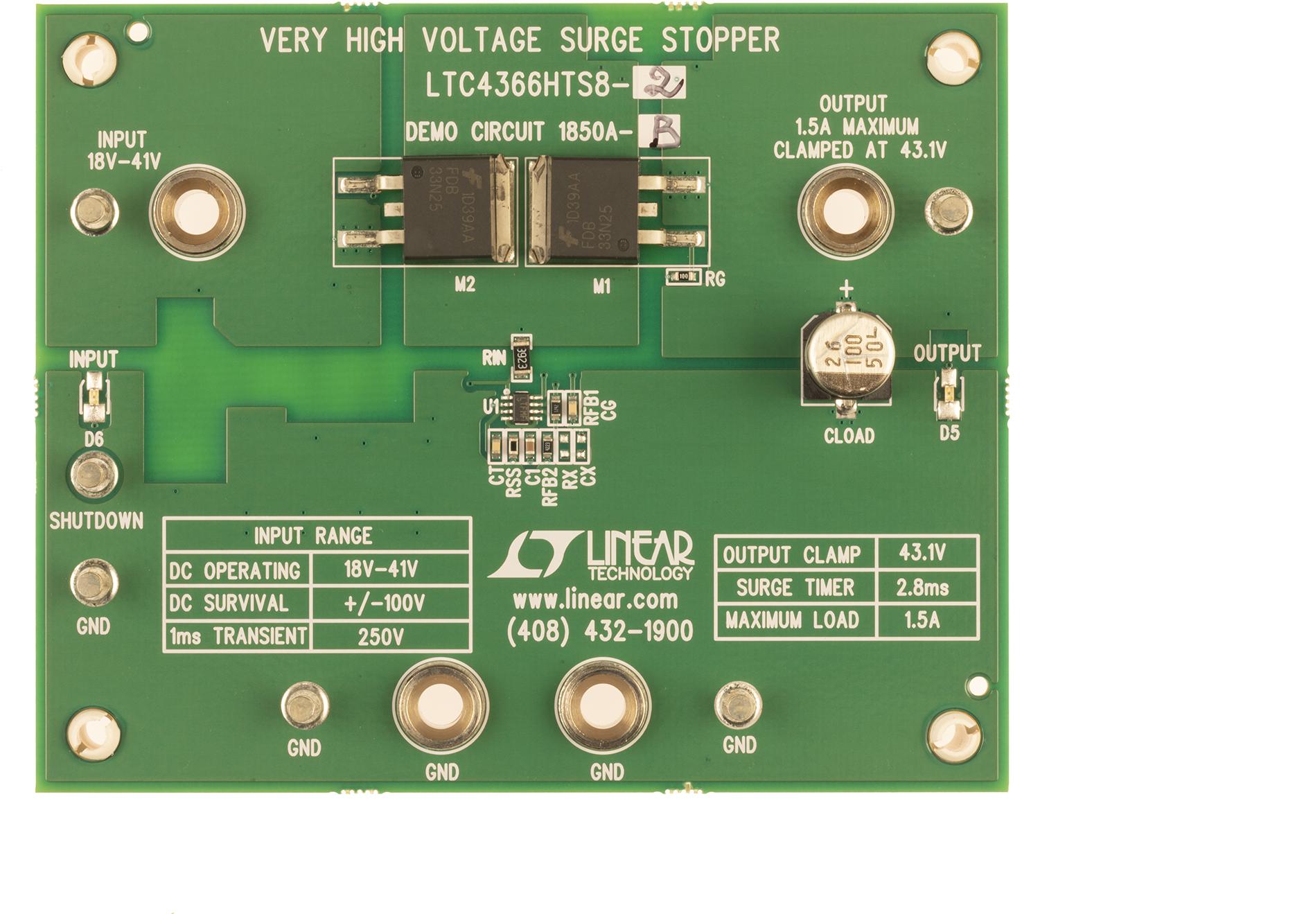 Linear Technology/Analog Devices DC1850A-B Reference Design 3