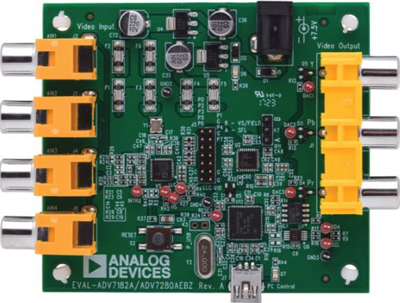 Analog Devices Inc. EVAL-ADV7182AEBZ Reference Design 6