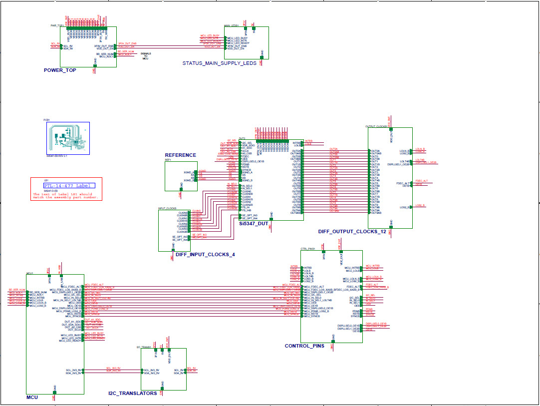 Silicon Labs SI5347-D-EVB Reference Design 3