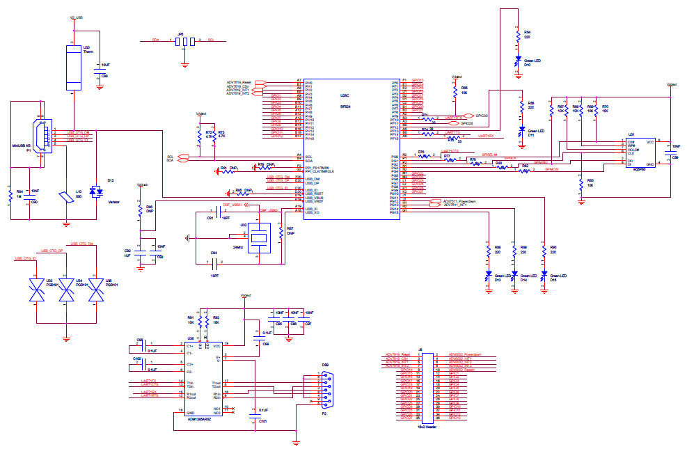 Analog Devices EVAL-ADV7619EB1Z Reference Design 8