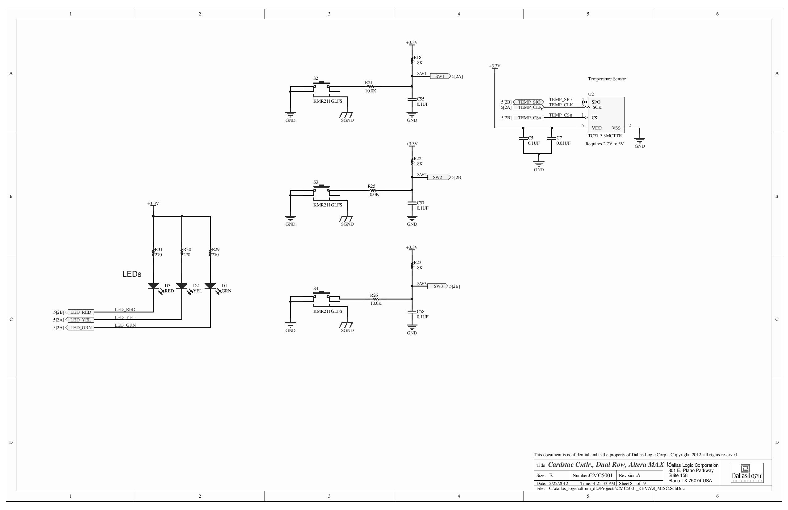 Dallas Semiconductor CMC5001-0M-2210-5 Reference Design 7