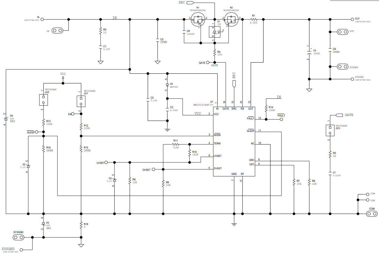 Maxim Integrated MAX16141EVKIT# Reference Design 2