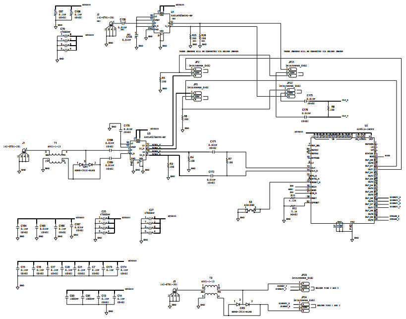 Analog Devices Inc. AD9154-M6720-EBZ Reference Design 10