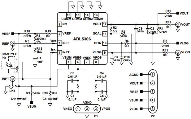 Analog Devices ADL5306-EVAL Reference Design 1
