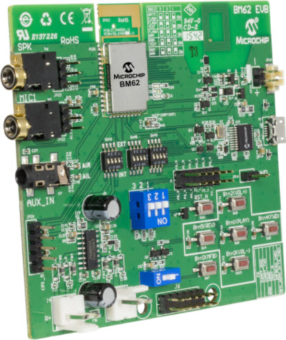 Microchip BM-62-EVB Reference Design 1