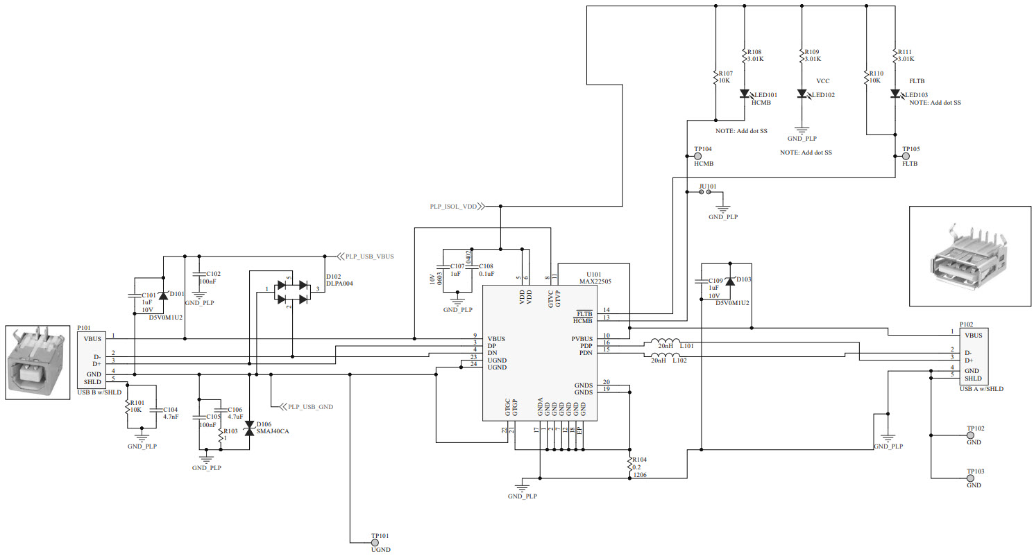 Maxim Integrated MAX22505EVKIT# Reference Design 5