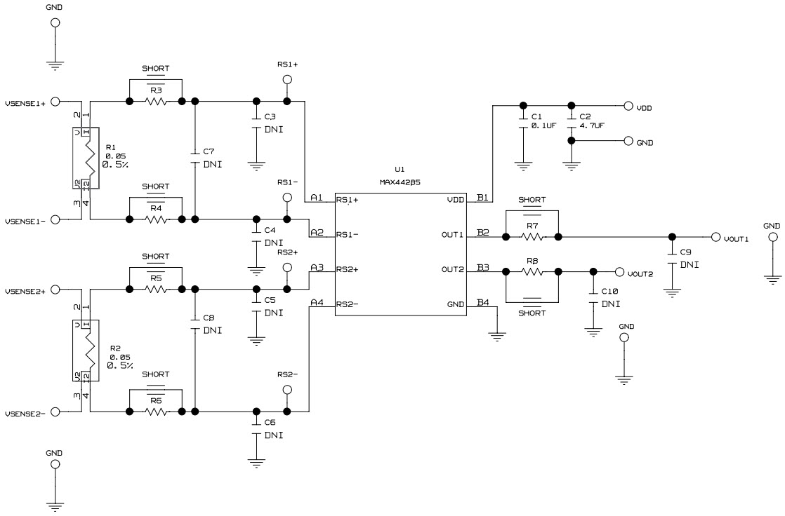 Maxim Integrated MAX44285EVKIT# Reference Design 3