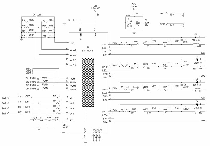 Linear Technology/Analog Devices DC976A Reference Design 2