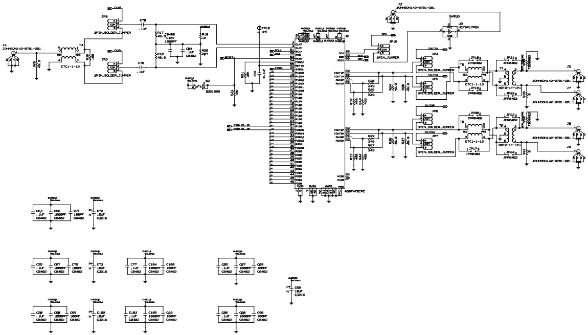 Analog Devices Inc. AD9746-DPG2-EBZ Reference Design 3