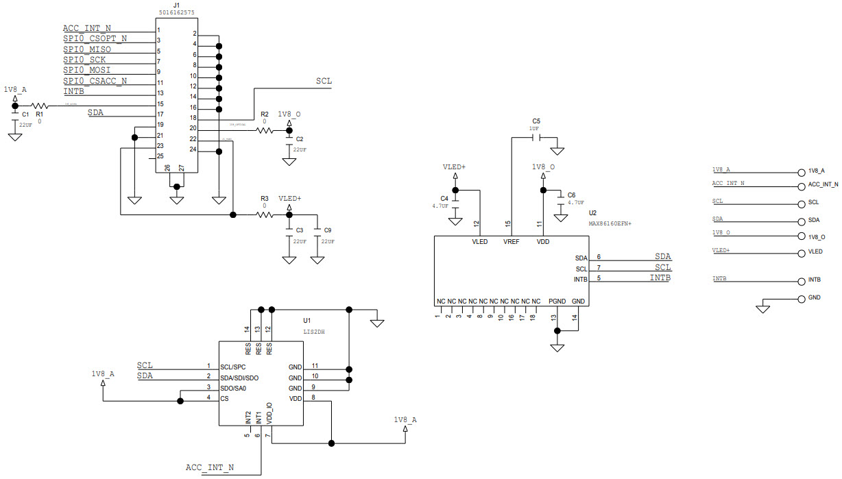 Maxim Integrated MAX86160EVSYS# Reference Design 4