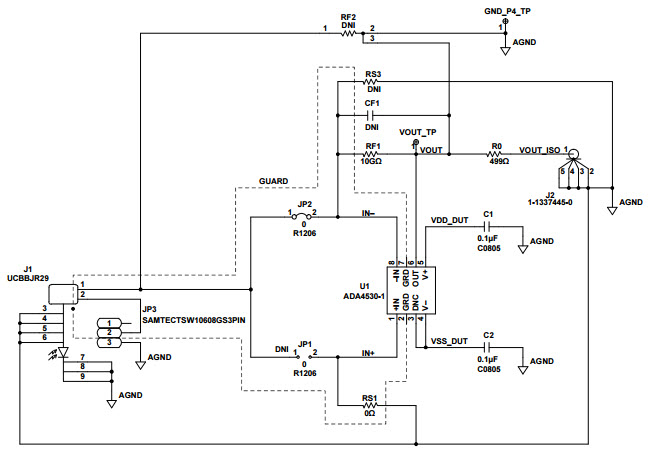 Analog Devices Inc. ADA4530-1R-EBZ-TIA Reference Design 3