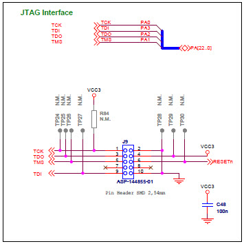 Microchip Technology AT32UC3L-EK Reference Design 7