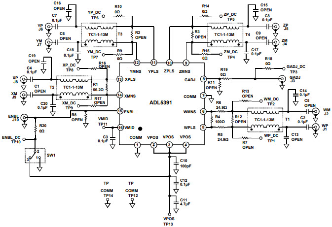 Analog Devices Inc. ADL5391-EVALZ Reference Design 2
