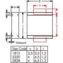 WIMA SMD2220 0,47ΜF 63V 20%WIMA