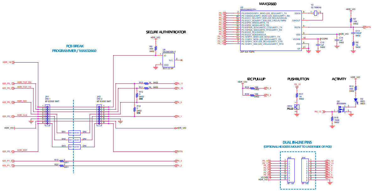 Maxim Integrated MAX32660-EVSYS# Reference Design 3