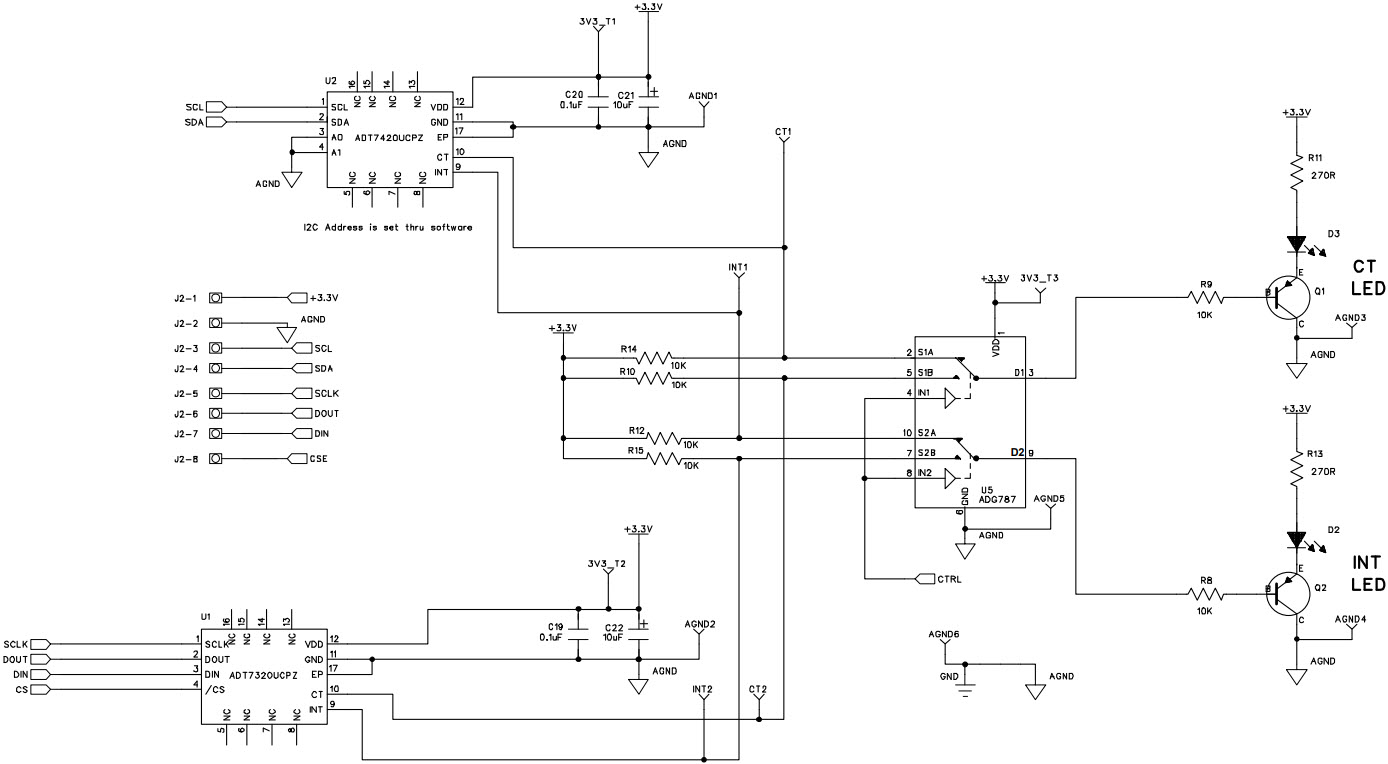 Analog Devices Inc. EVAL-ADT7X20EBZ Reference Design 2