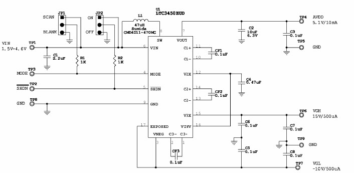 Linear Technology/Analog Devices DC553A Reference Design 1