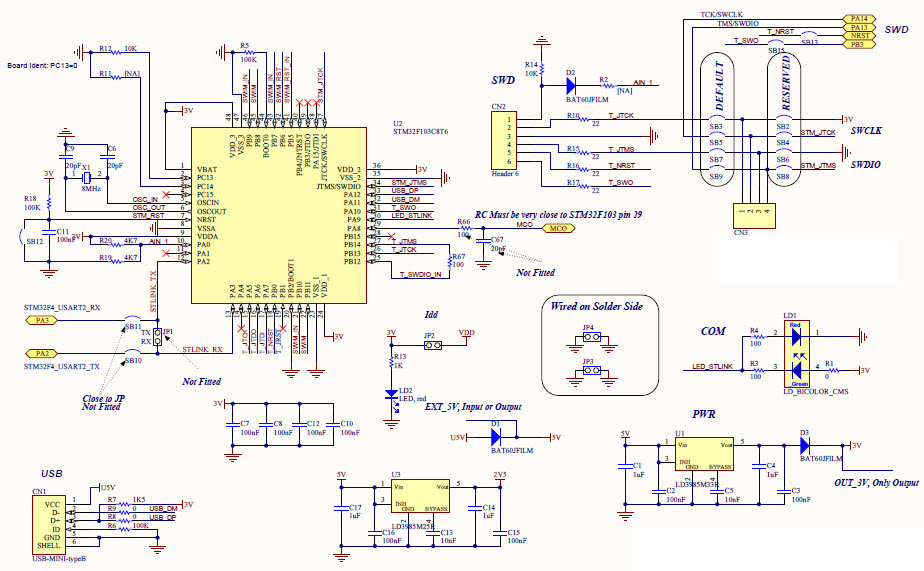 STMicroelectronics STM32F401C-DISCO Reference Design 8