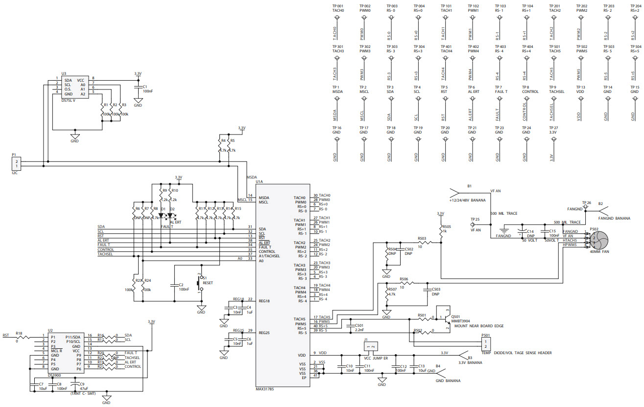 Maxim Integrated MAX31785K# Reference Design 4