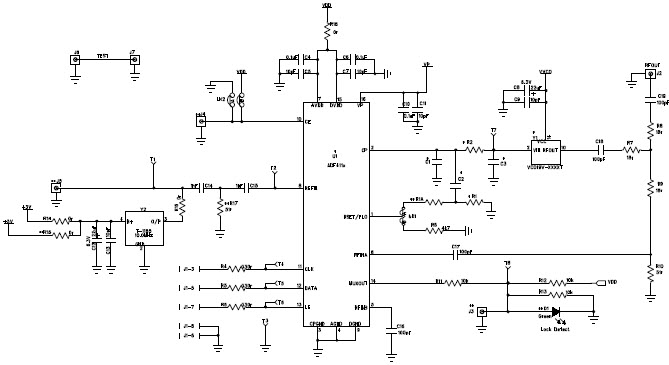 Analog Devices Inc. EVAL-ADF4112EBZ1 Reference Design 1