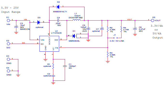 Analog Devices Inc. DC187A-B Reference Design 1