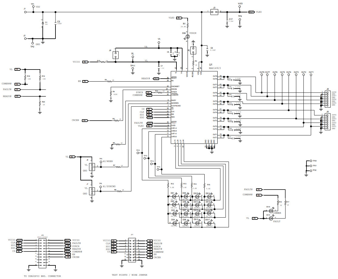 Maxim Integrated MAX14915EV kit# Reference Design 4