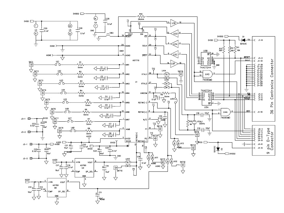 Analog Devices Inc. EVAL-AD7718EBZ Reference Design 2