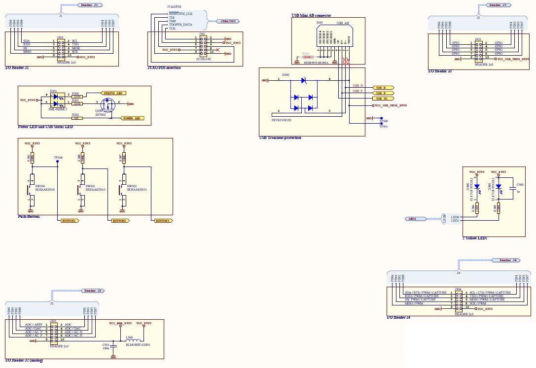 Microchip Technology ATXMEGAE5-XPLD Reference Design 10