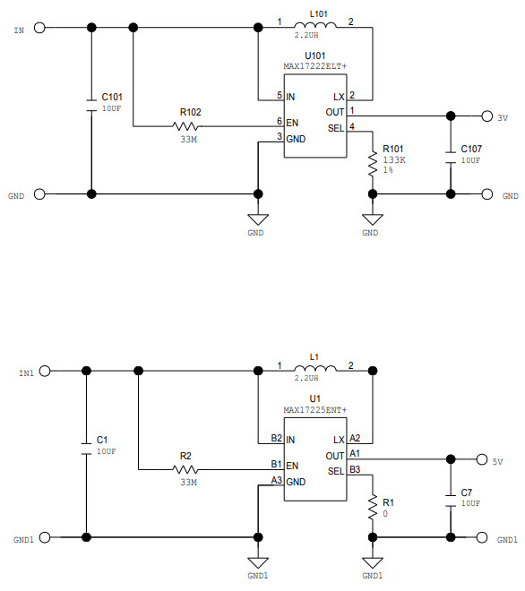 Maxim Integrated MAX17222EVKIT# Reference Design 3
