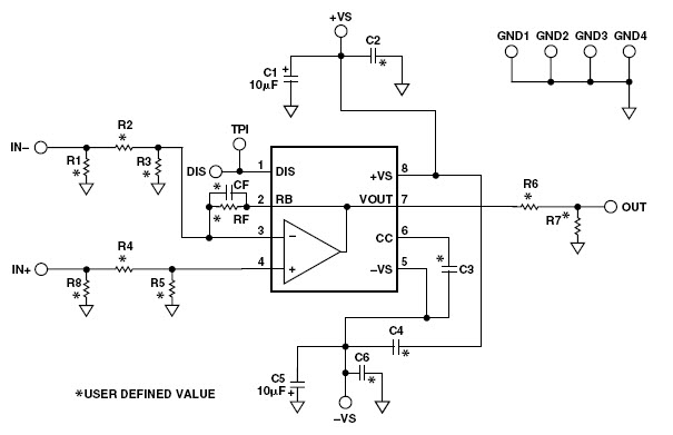 Analog Devices Inc. AD8000YRD-EBZ Reference Design 2