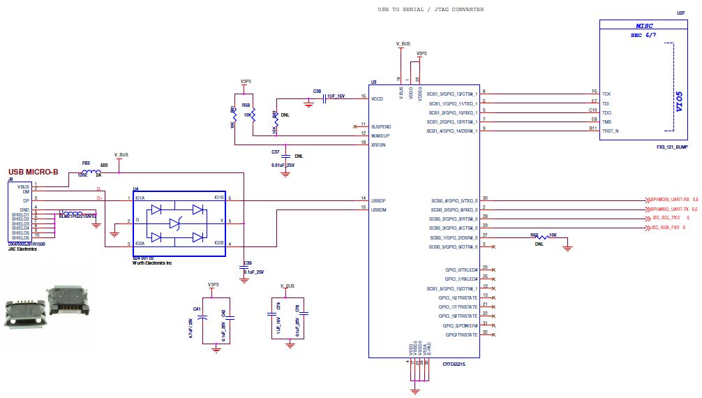 Infineon CYUSB3KIT-003 Reference Design 4