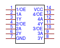 74HC125PWNXP Semiconductors