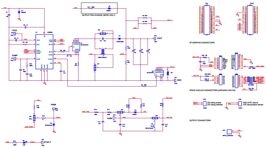 STMicroelectronics X-NUCLEO-LED61A1 Reference Design 2