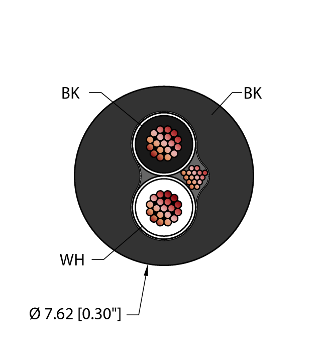 BLK,PVC,2X16,S-DF,ITCERDB,CICTC,MS40turck