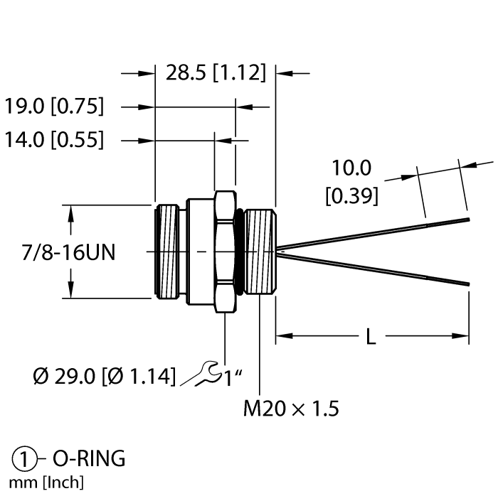 RSF 26-xM/M20turck
