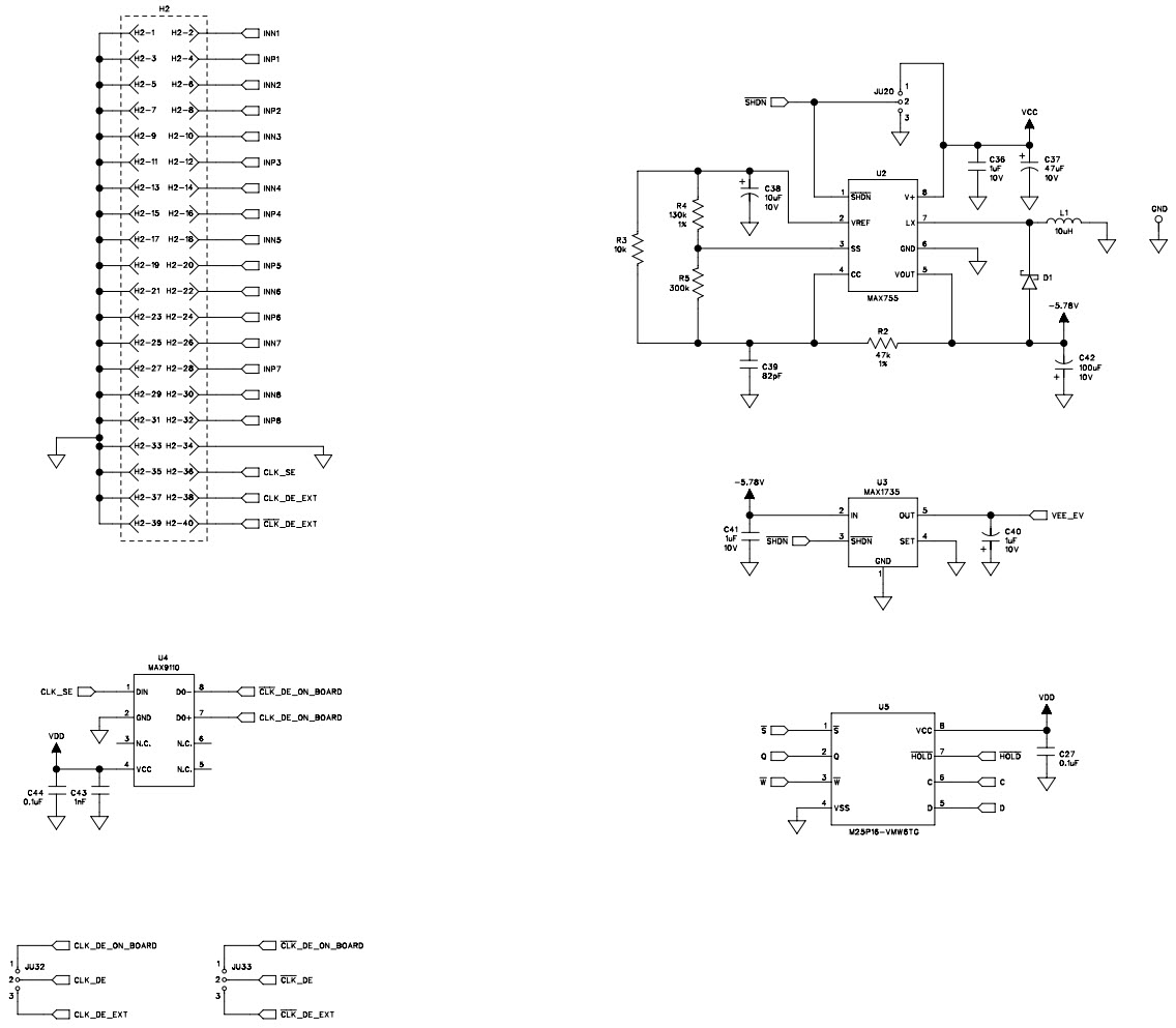 Maxim Integrated MAX14808EVKIT# Reference Design 1