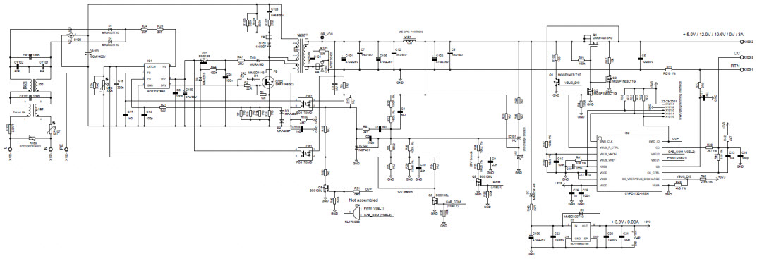 ON Semiconductor NCP1247USBPDGEVB Reference Design 4