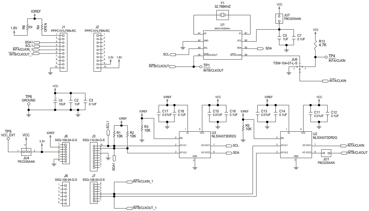 Maxim Integrated MAX31342SHLD# Reference Design 2