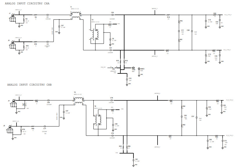Analog Devices Inc. AD9652-310EBZ Reference Design 5