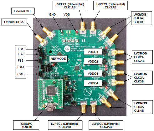 ON Semiconductor NB3H5150MNGEVB Reference Design 7