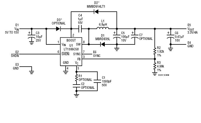 Linear Technology/Analog Devices DC237A Reference Design 3