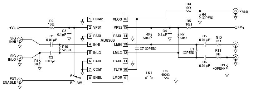 Analog Devices Inc. AD8306-EVALZ Reference Design 2
