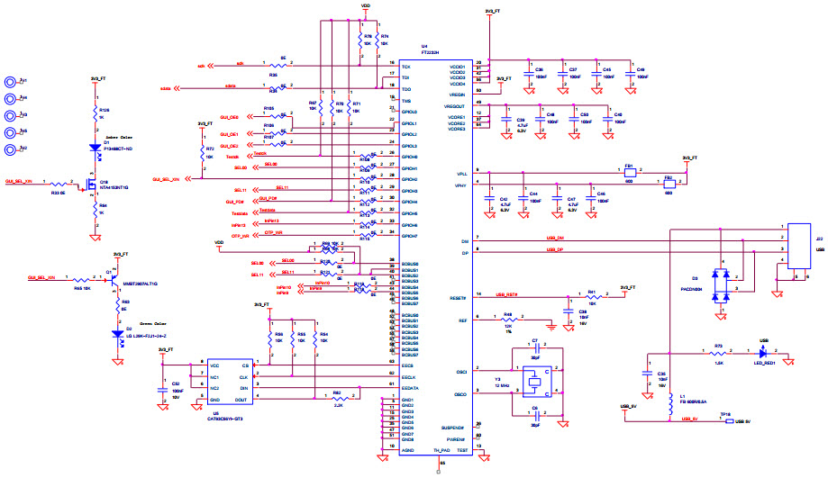 ON Semiconductor NB3X6X1XXG16QFNEVK Reference Design 2