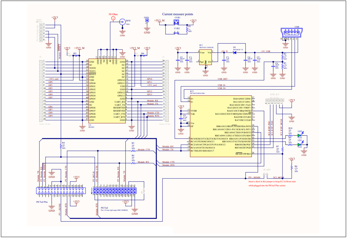 Microchip Technology RN-2903-PICTAIL Reference Design 4