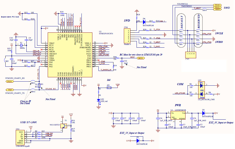 STMicroelectronics STM32F072B-DISCO Reference Design 4